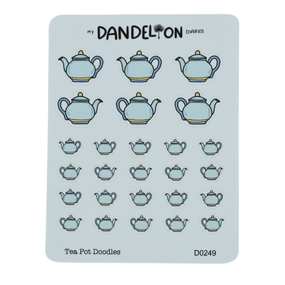 Tea Pot Doodles