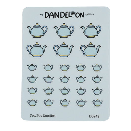 Tea Pot Doodles