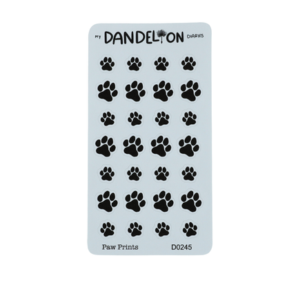 Paw Print Doodles