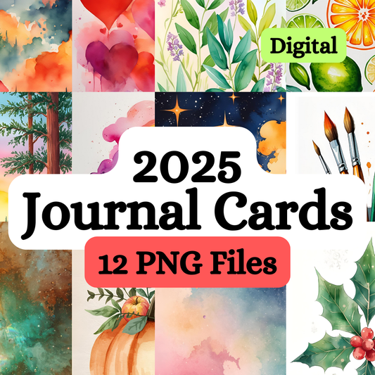 2025 Journal Cards - Digital Files