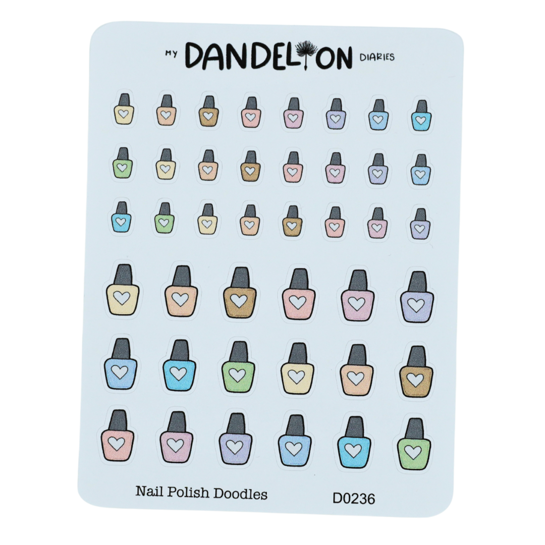 Nail Polish Doodles