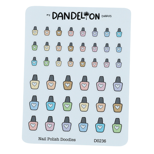 Nail Polish Doodles