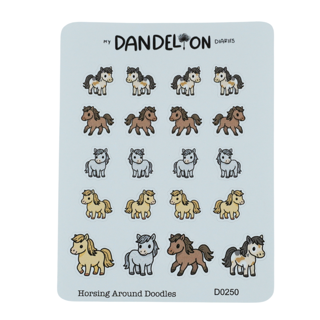 Horsing Around Doodles