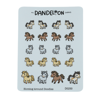 Horsing Around Doodles