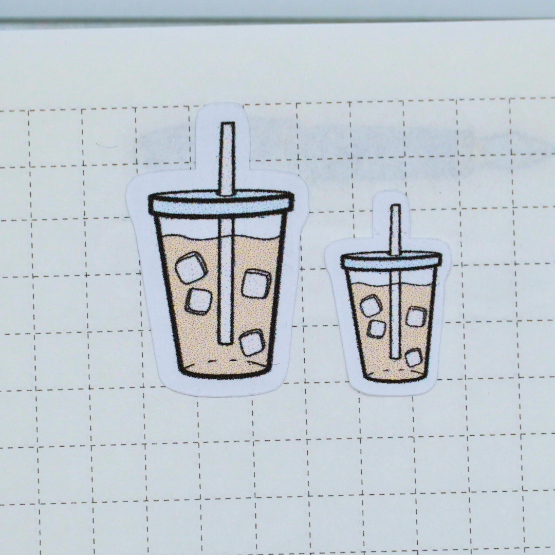 Iced Coffee Doodles