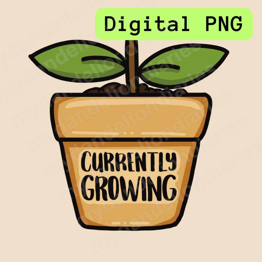 Currently Growing - Digital File