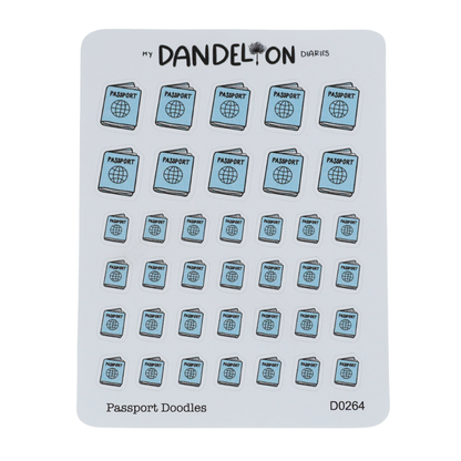 Passport Doodles