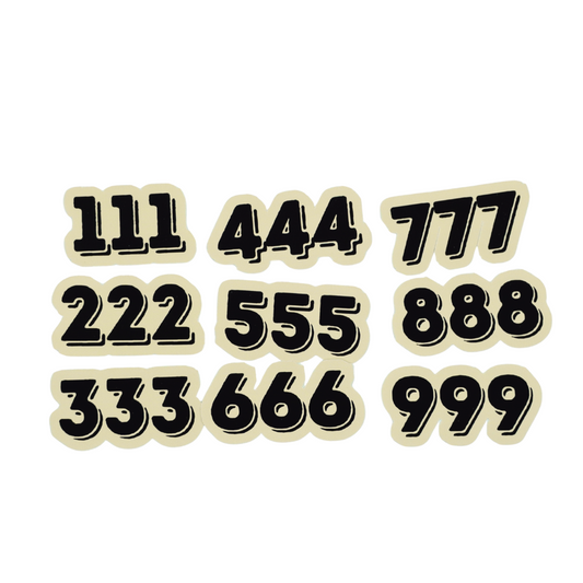 Neutral Colors - Angel Numbers Die Cuts
