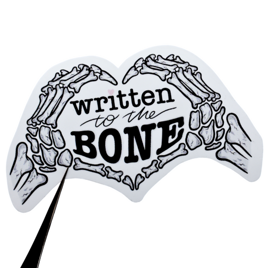 Written to the Bone Die Cut