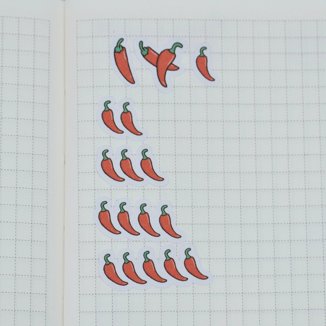 Chili Pepper Doodles