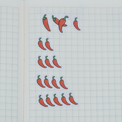 Chili Pepper Doodles