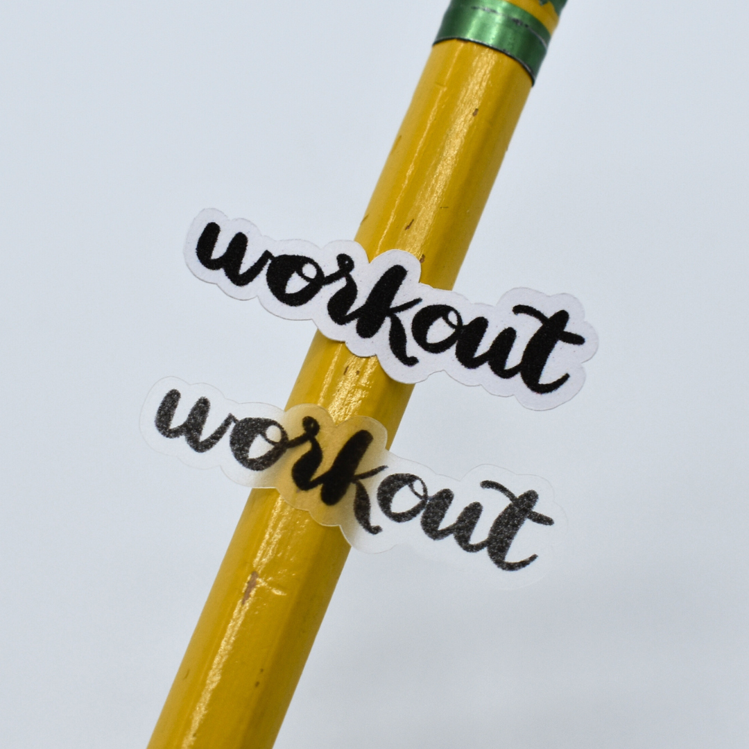 Workout - Handlettering