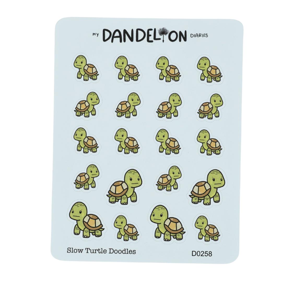 Slow Turtle Doodles