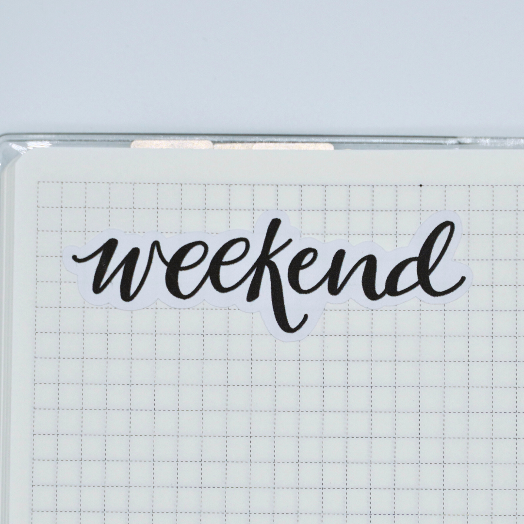 Weekend Scipts - Handlettering