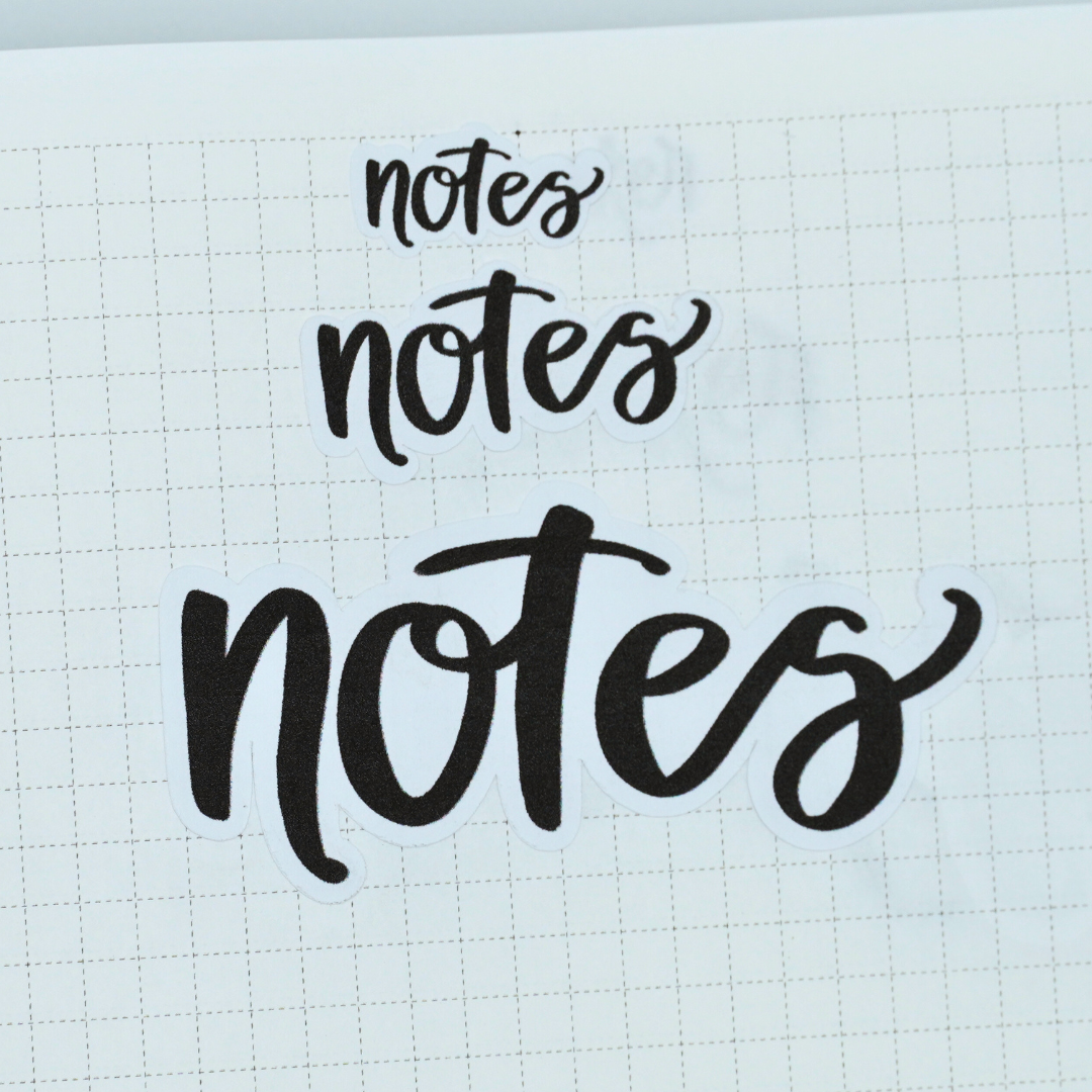 Notes Scripts - Handwritting