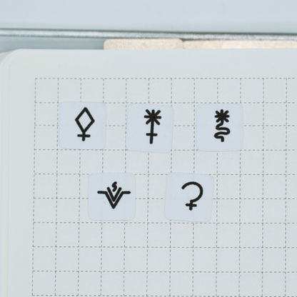 Asteroid Symbol Buttons