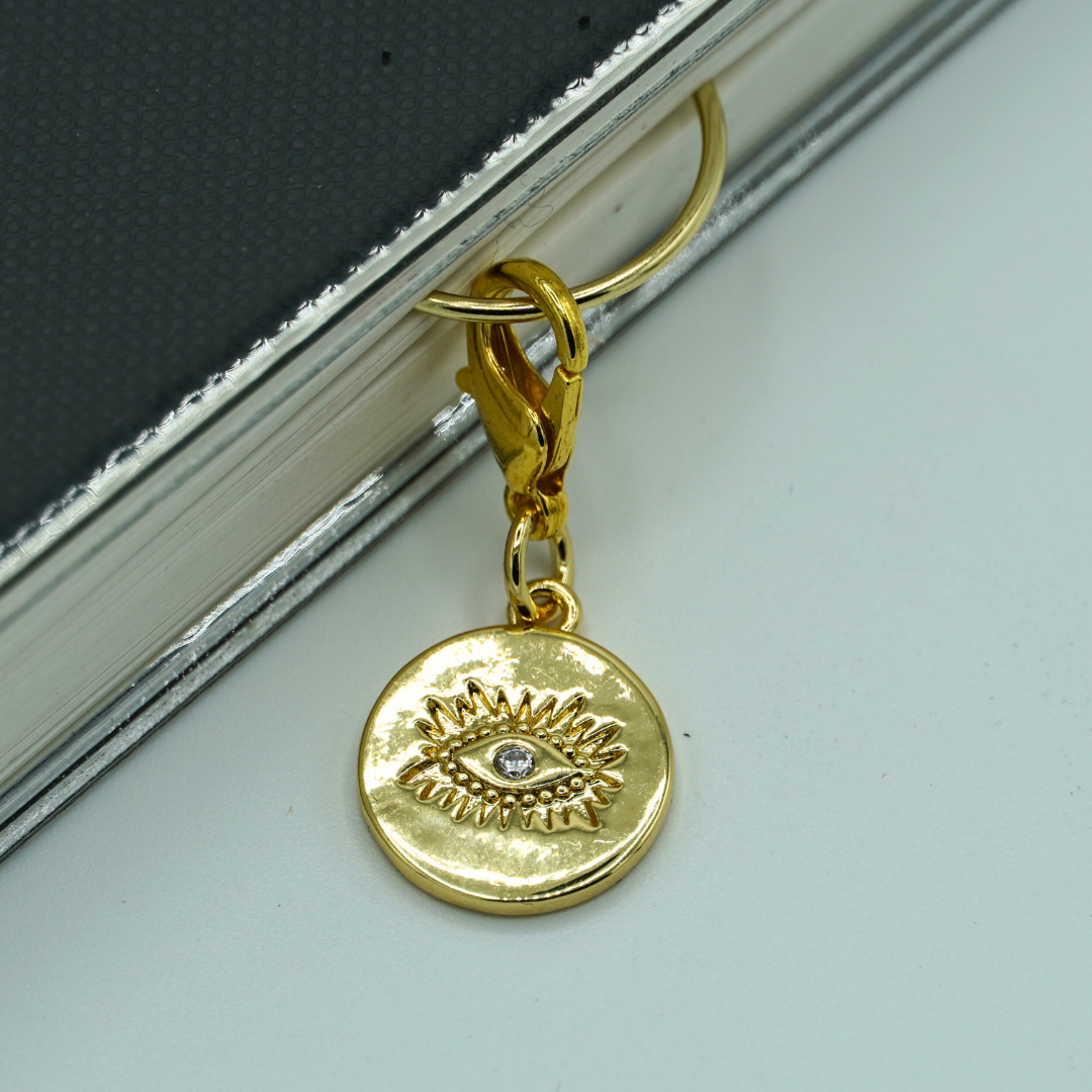 Gold Third Eye Coin - Charmed Paperclip