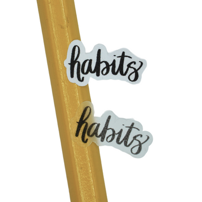 Habits - Handlettering