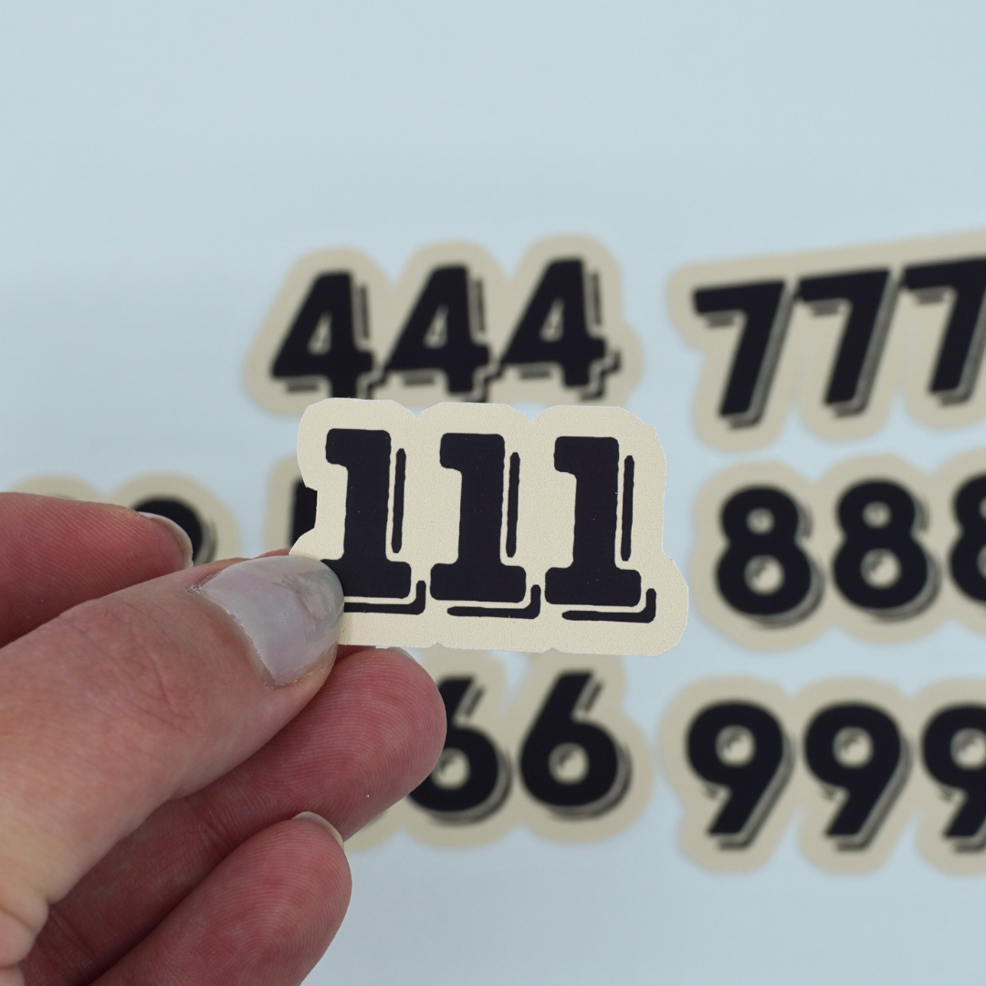 Neutral Colors - Angel Numbers Die Cuts