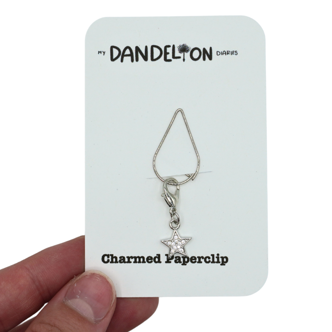 Twinkling Star Charmed Paperclip