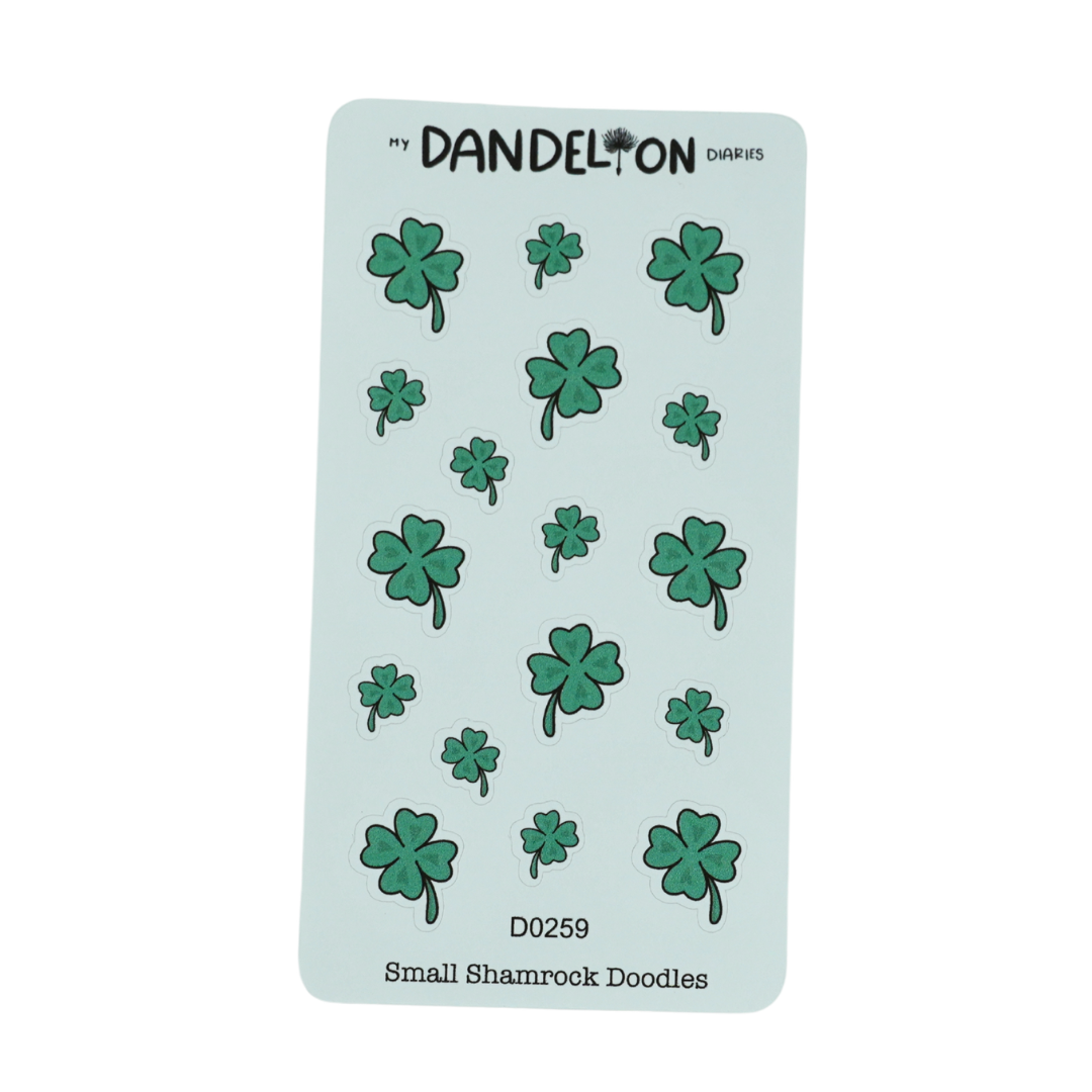Small Shamrock Doodles