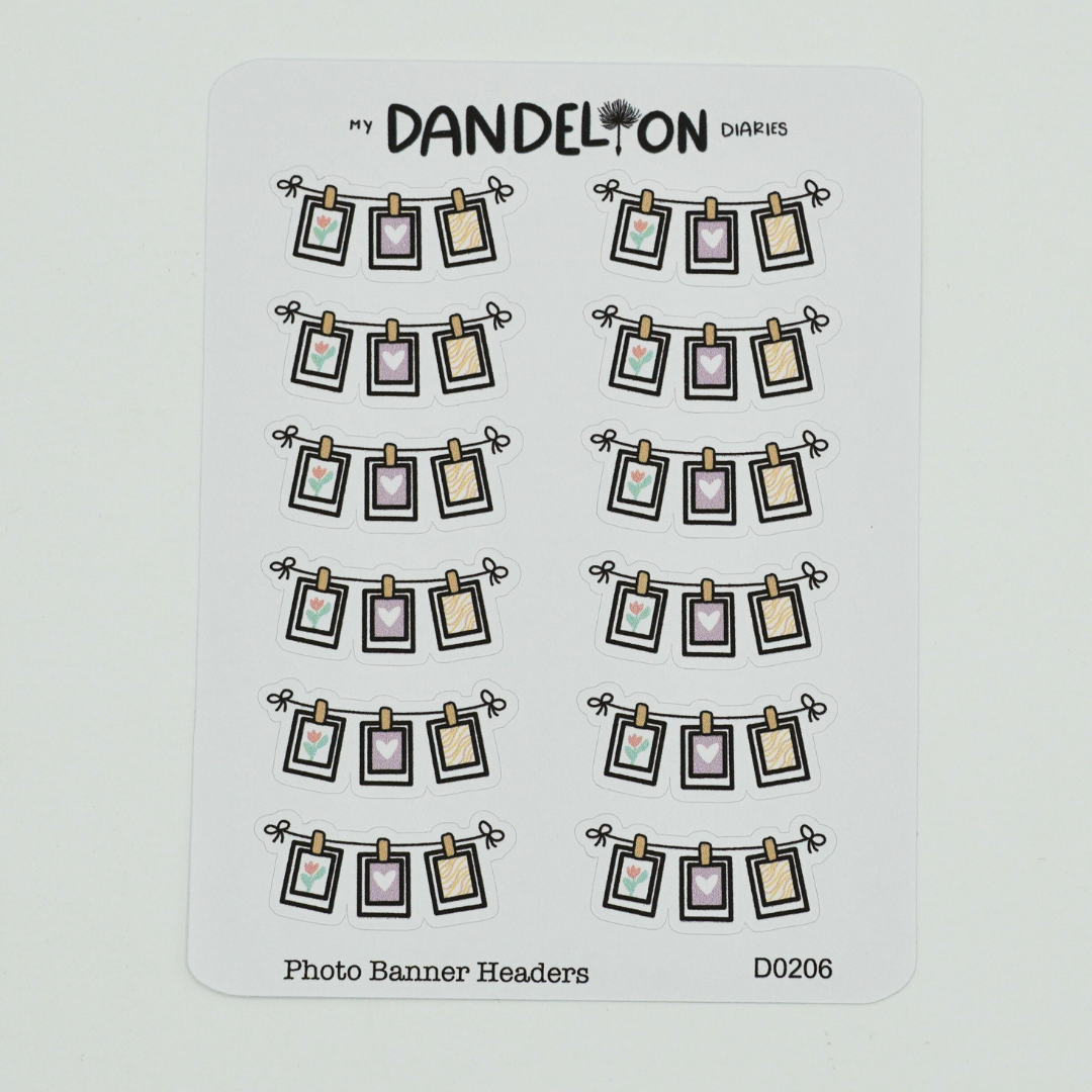 Photo Banner Headers