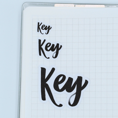 Key Scripts - Handwritting