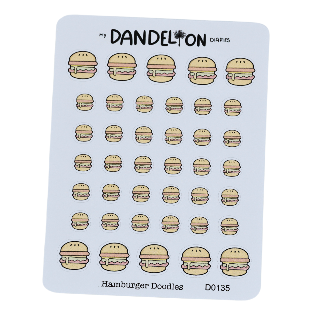 Hamburger Doodles