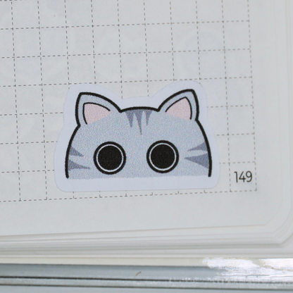 Peeping Cat Doodles