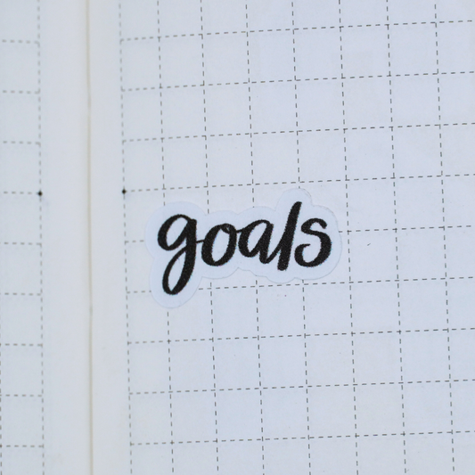 Goals - Handwritting