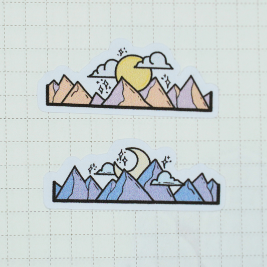 Day and Night Doodle Headers
