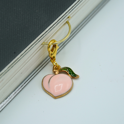 Pink Peach Charmed Paperclip