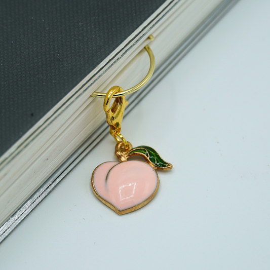 Pink Peach Charmed Paperclip