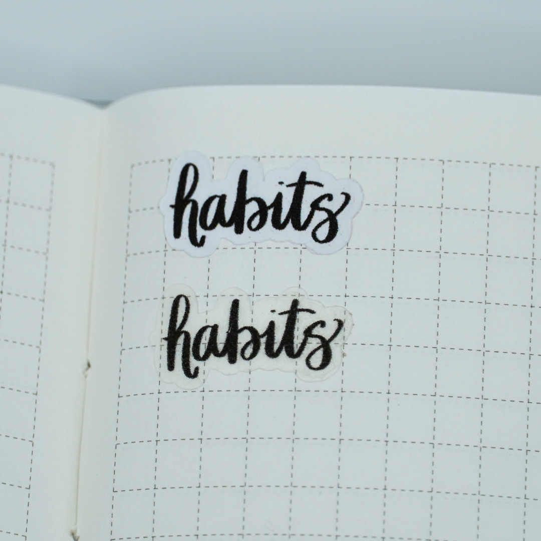 Habits - Handlettering