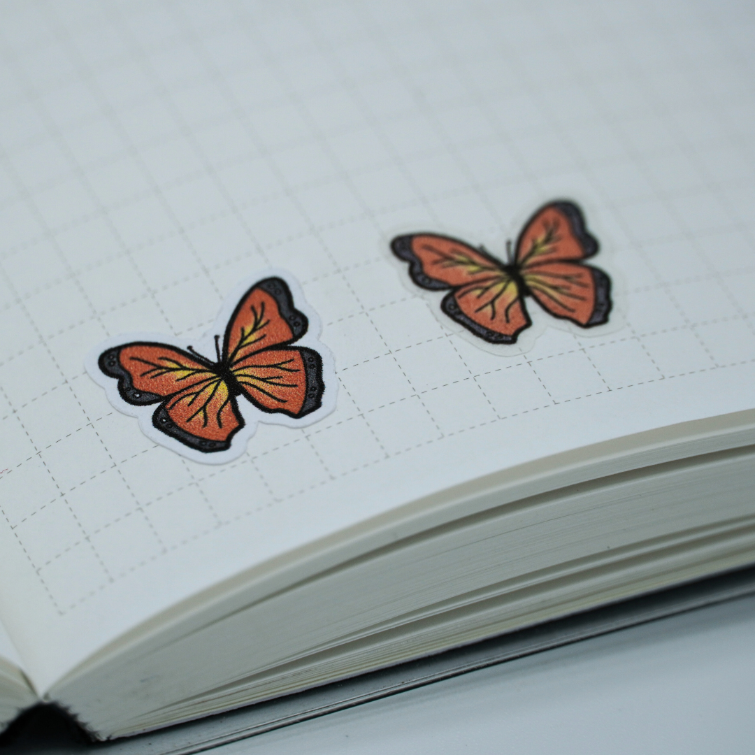 Bright Butterfly Doodles