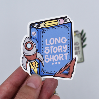 Long Story Short Die Cut