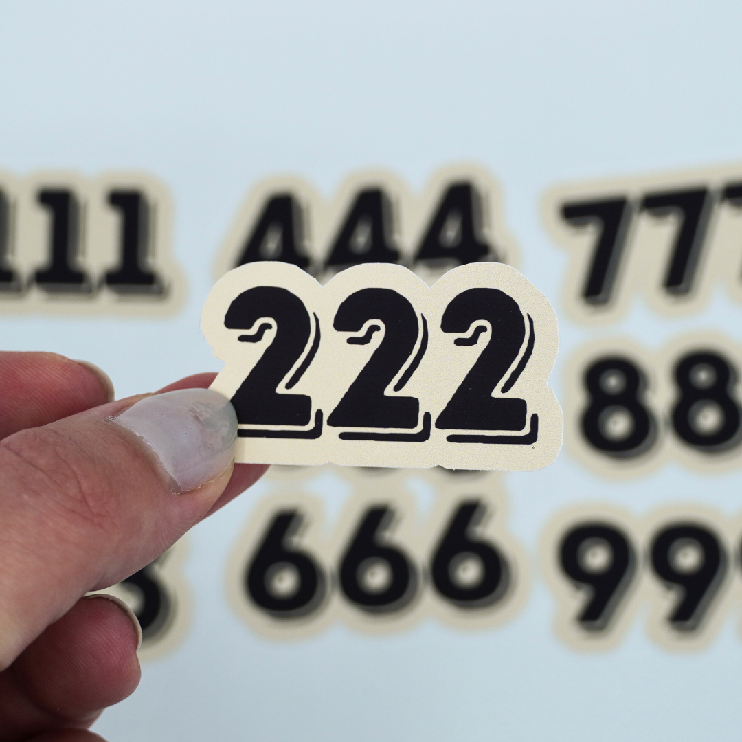 Neutral Colors - Angel Numbers Die Cuts