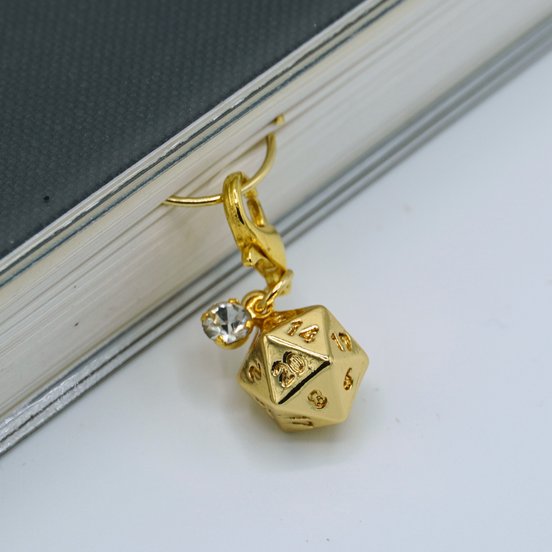 D20 Charmed Paperclip
