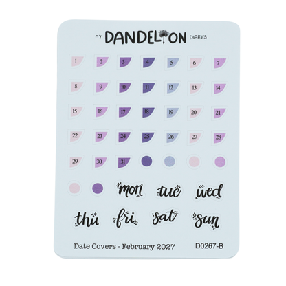 Date Covers - 2027 Collection