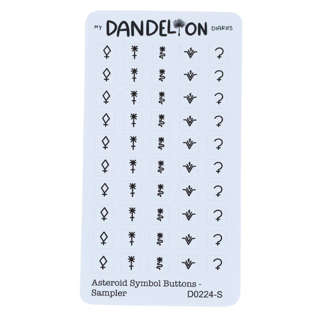 Asteroid Symbol Buttons