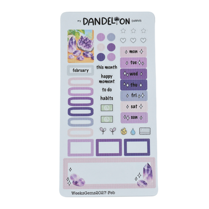 Birth Gemstones - Weeks Monthly Kits (2027 Collection)