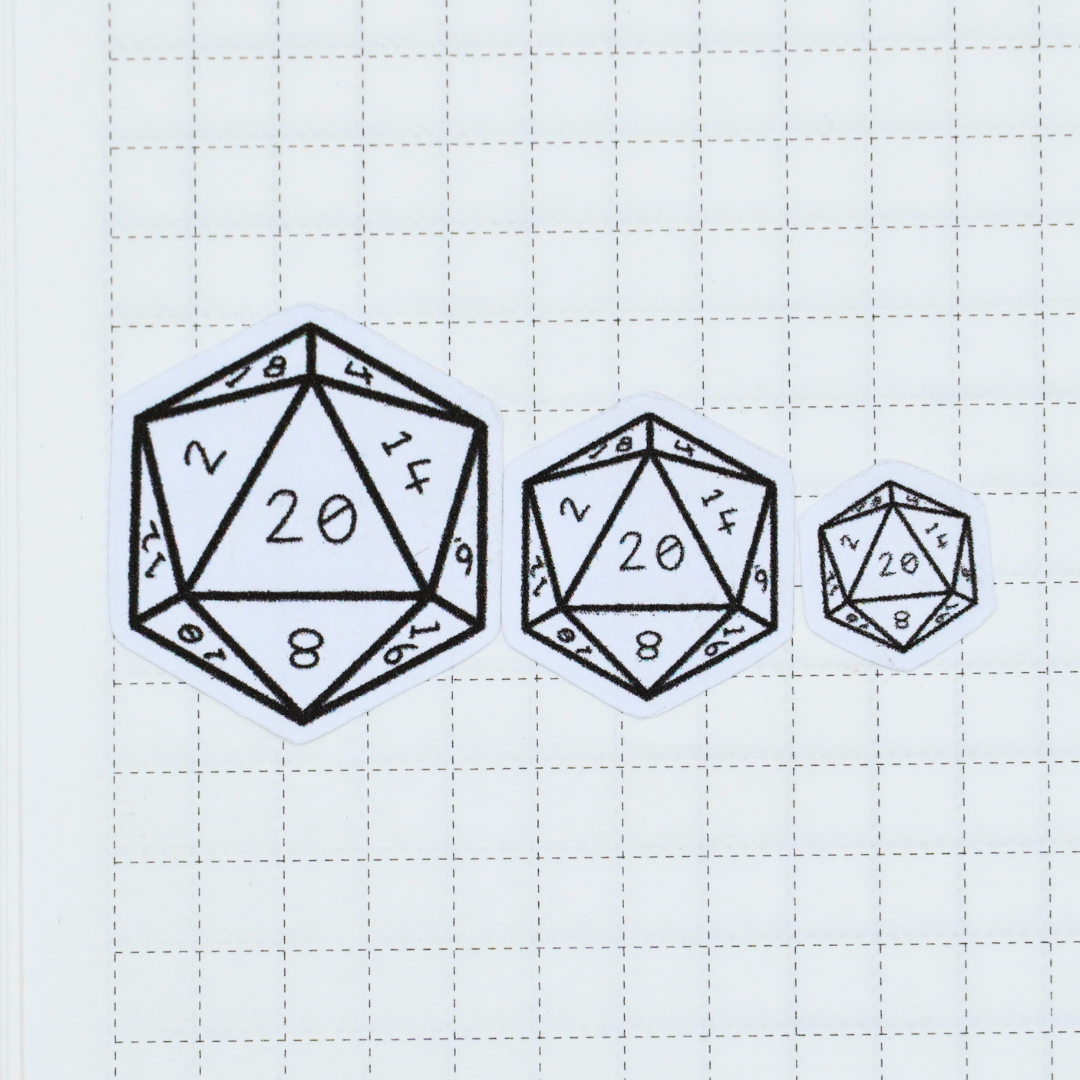 D20 Dice Doodles