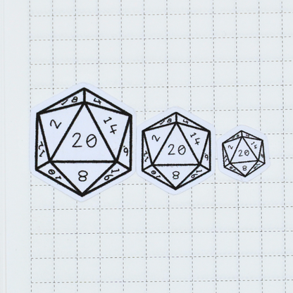 D20 Dice Doodles