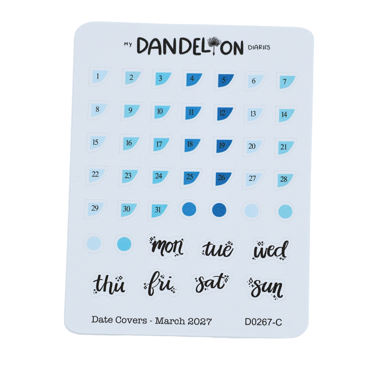 Date Covers - 2027 Collection