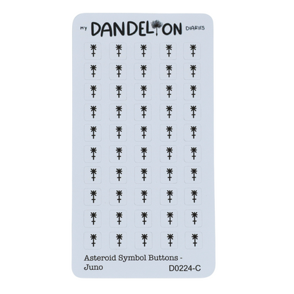 Asteroid Symbol Buttons