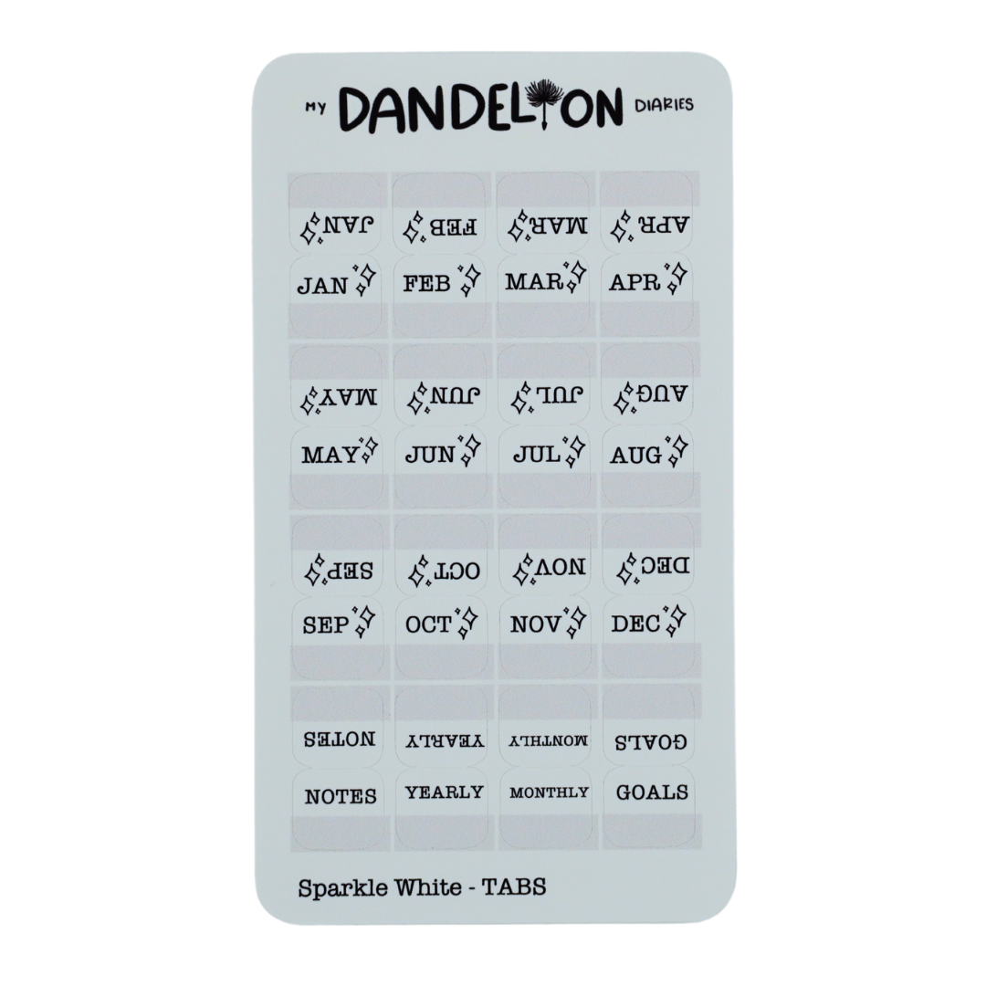 mini-planner-tabs-new-colors-my-dandelion-diaries for Free Printable Monthly Planner Tabs Mini Planner Tabs (New Colors!) – My Dandelion Diaries for Free Printable Monthly Planner Tabs