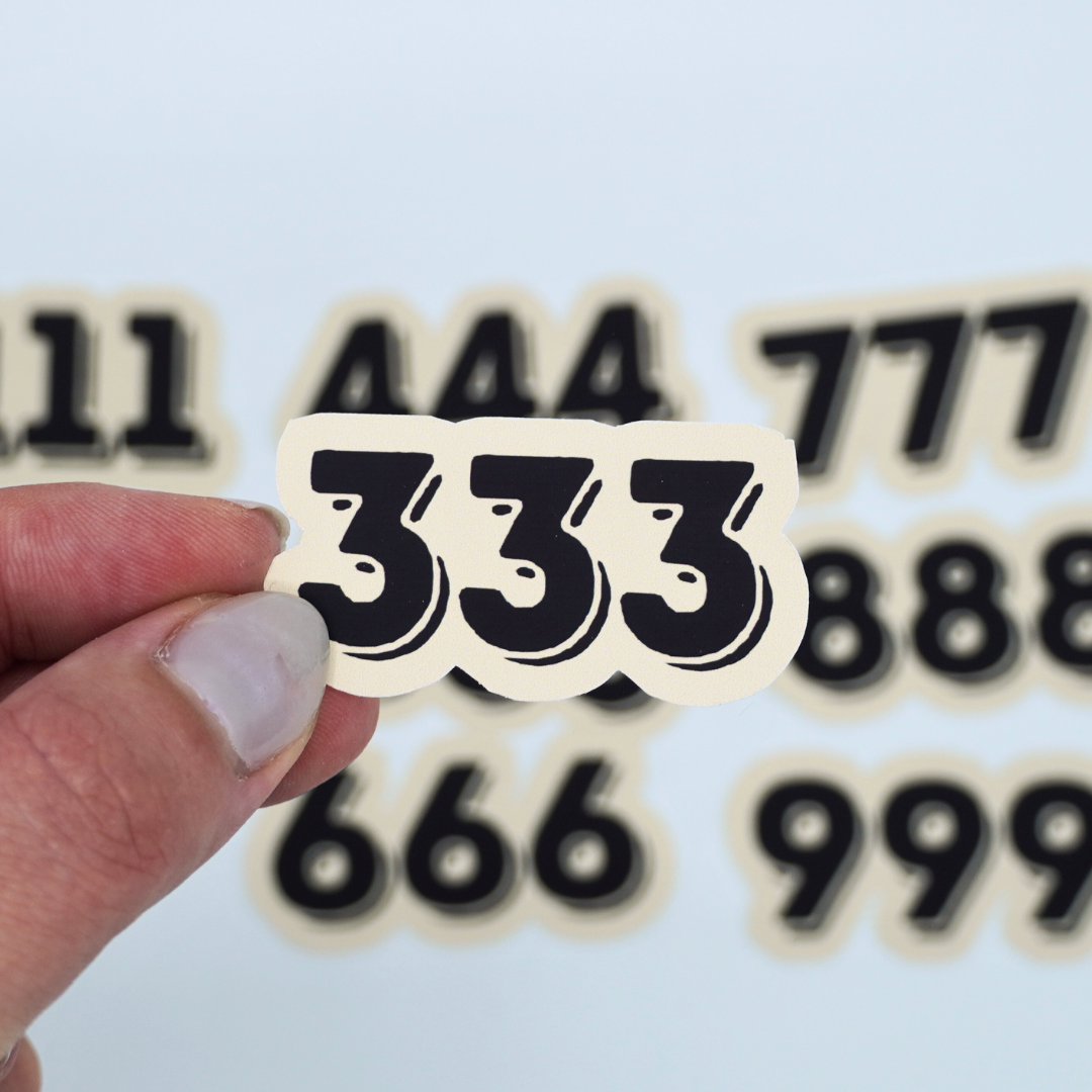 Neutral Colors - Angel Numbers Die Cuts