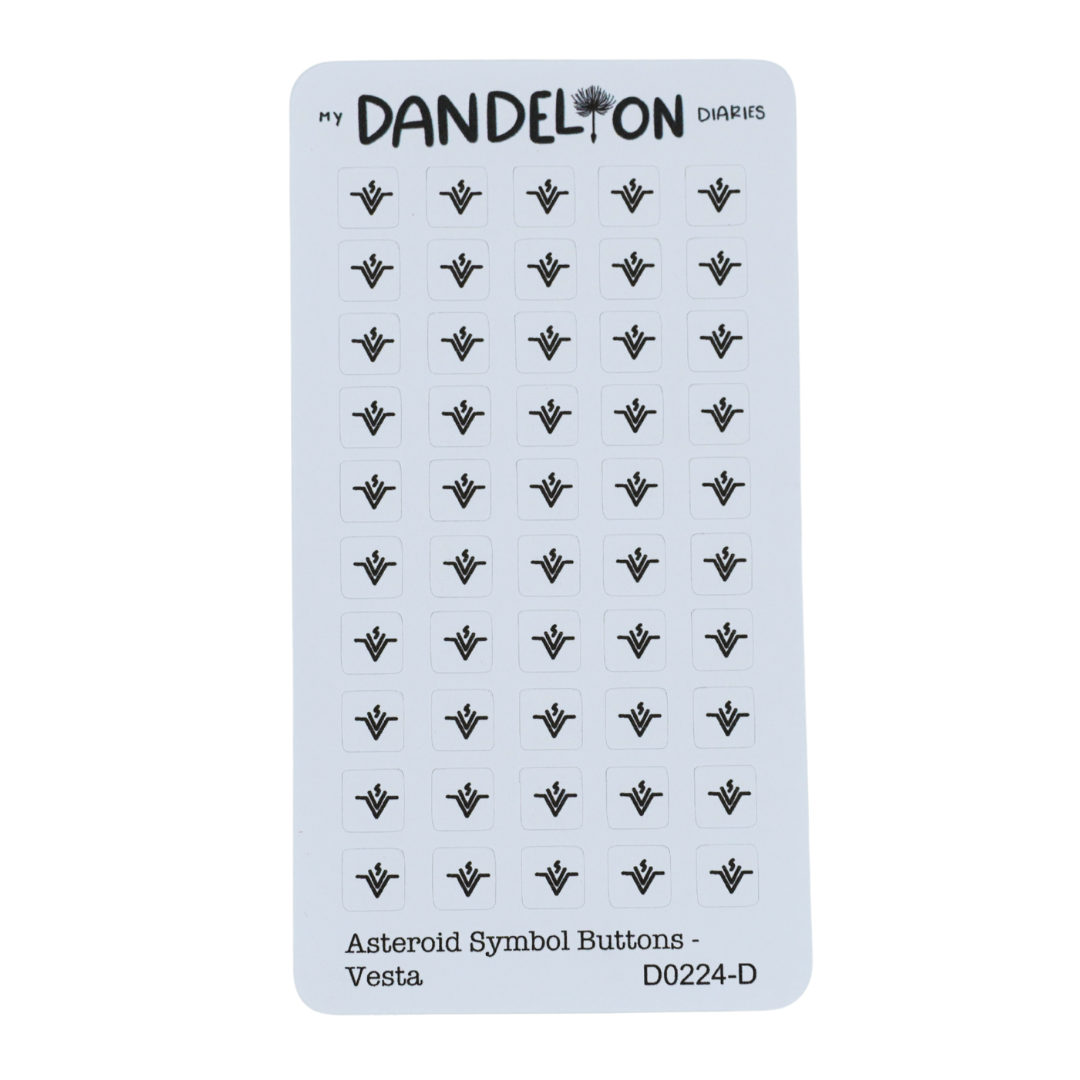 Asteroid Symbol Buttons
