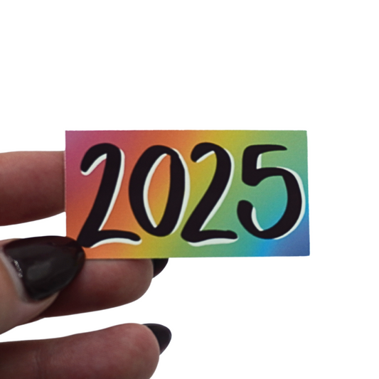 2025 Rainbow Die Cut