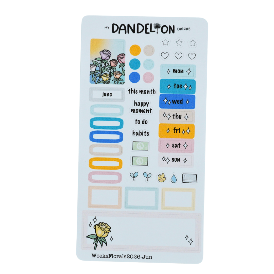 Floral Fantasy - Weeks Monthly Kits (2026 Collection)